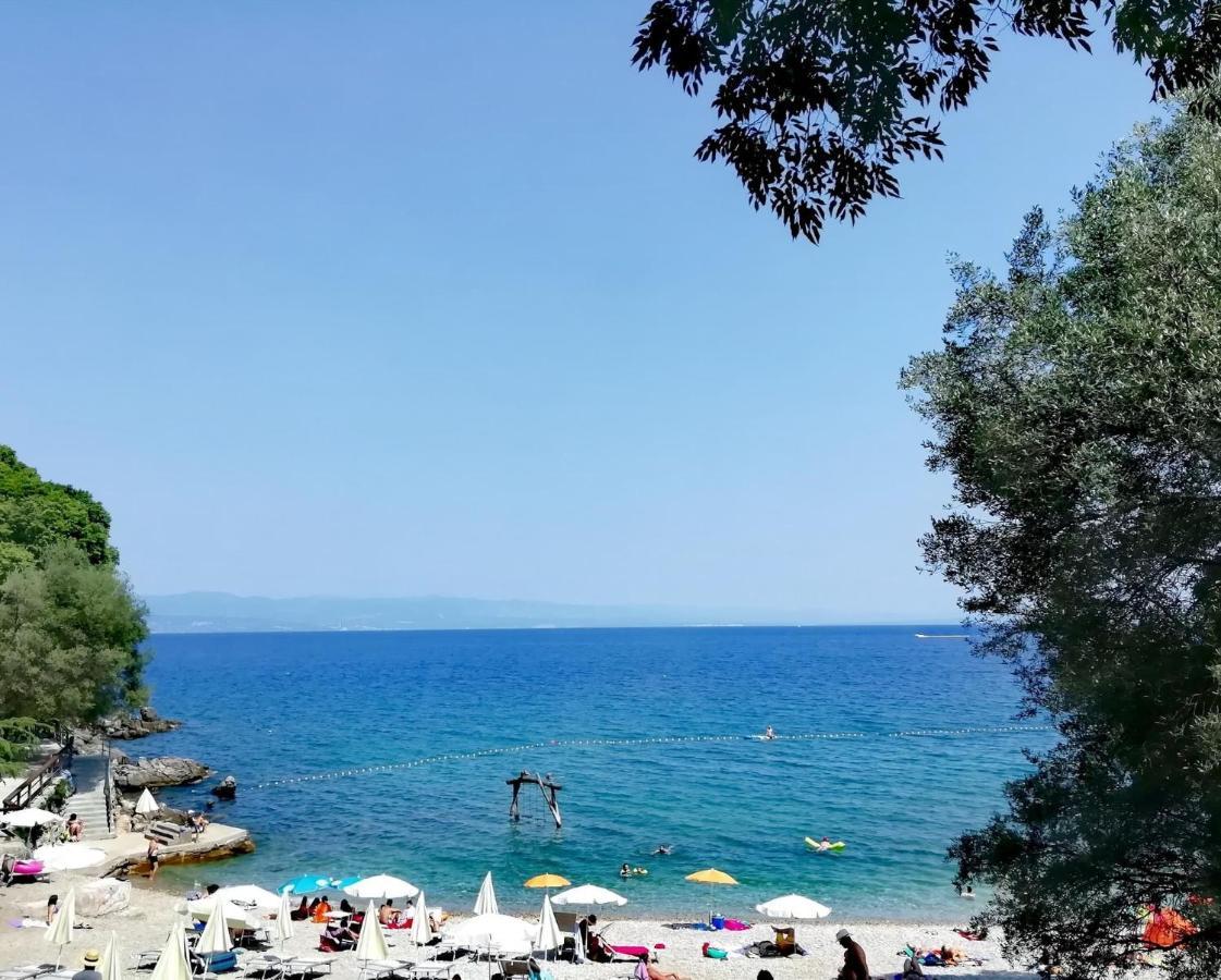Cozy Apartment Bosnjak Near Opatija, With Sea View Terrace, Air Condition, Free Private Parking Ičići Exterior foto