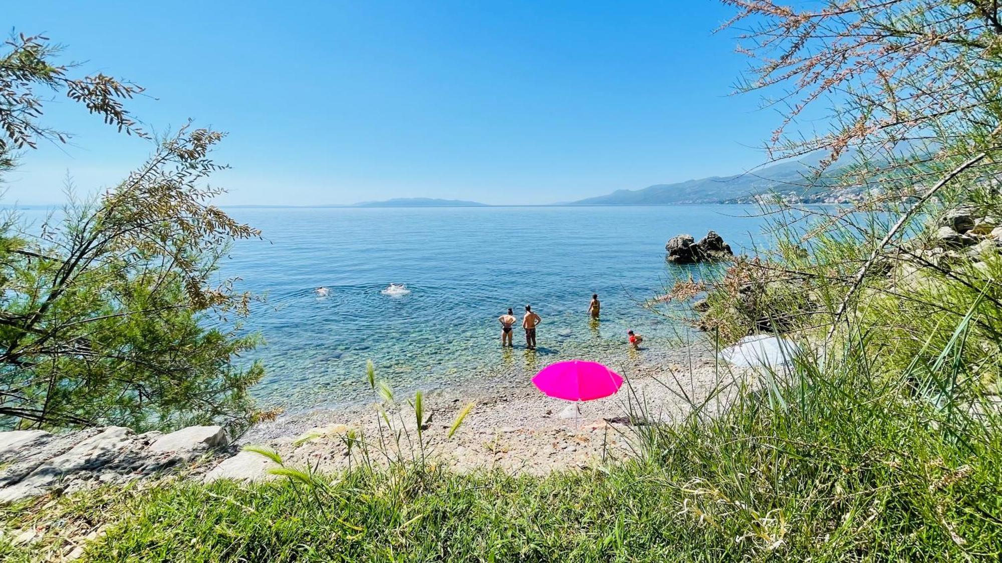 Cozy Apartment Bosnjak Near Opatija, With Sea View Terrace, Air Condition, Free Private Parking Ičići Exterior foto